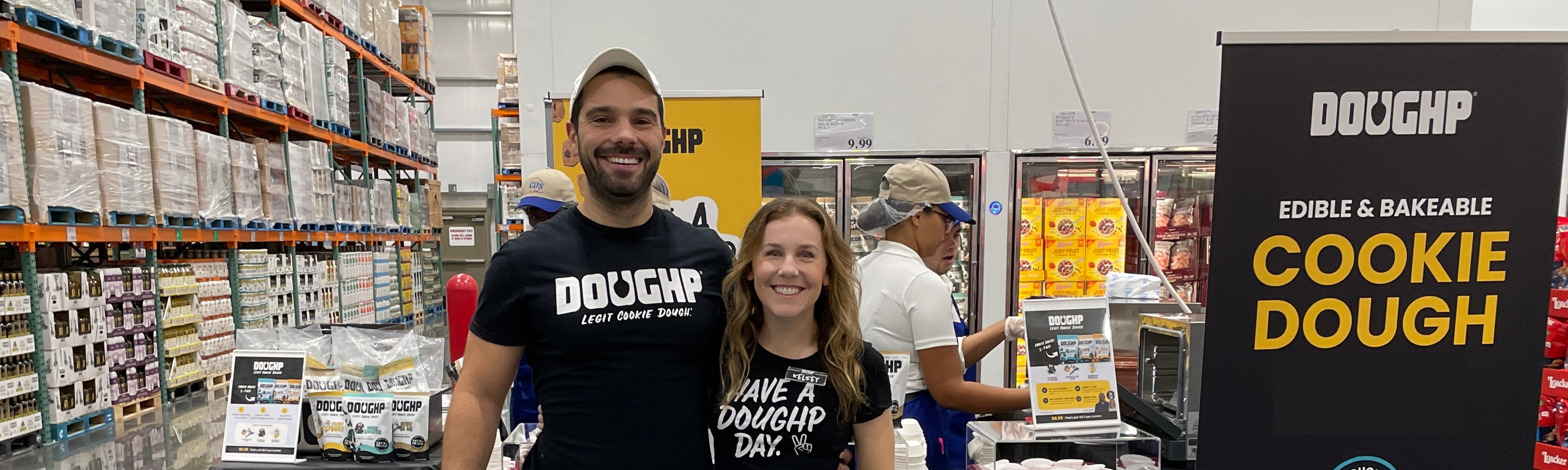 PRESS RELEASE: America's Beloved Cookie Dough Brand, Doughp, Announces Exciting Costco Roadshows Across Texas