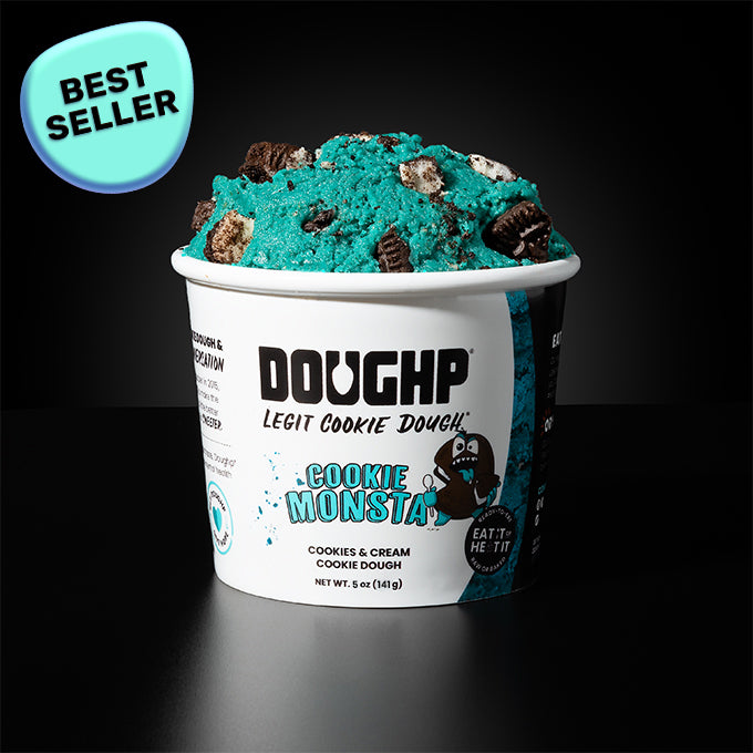 Cookies & Cream Cookie Dough | Edible & Bakeable – Doughp Cookie Dough