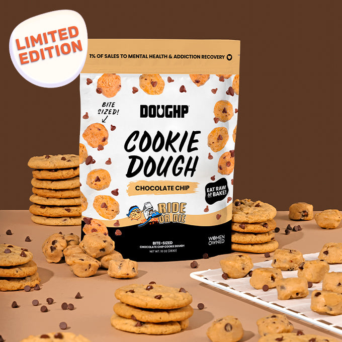 Ride or Die Cookie Dough Drops | Edible & Bakeable – Doughp Cookie