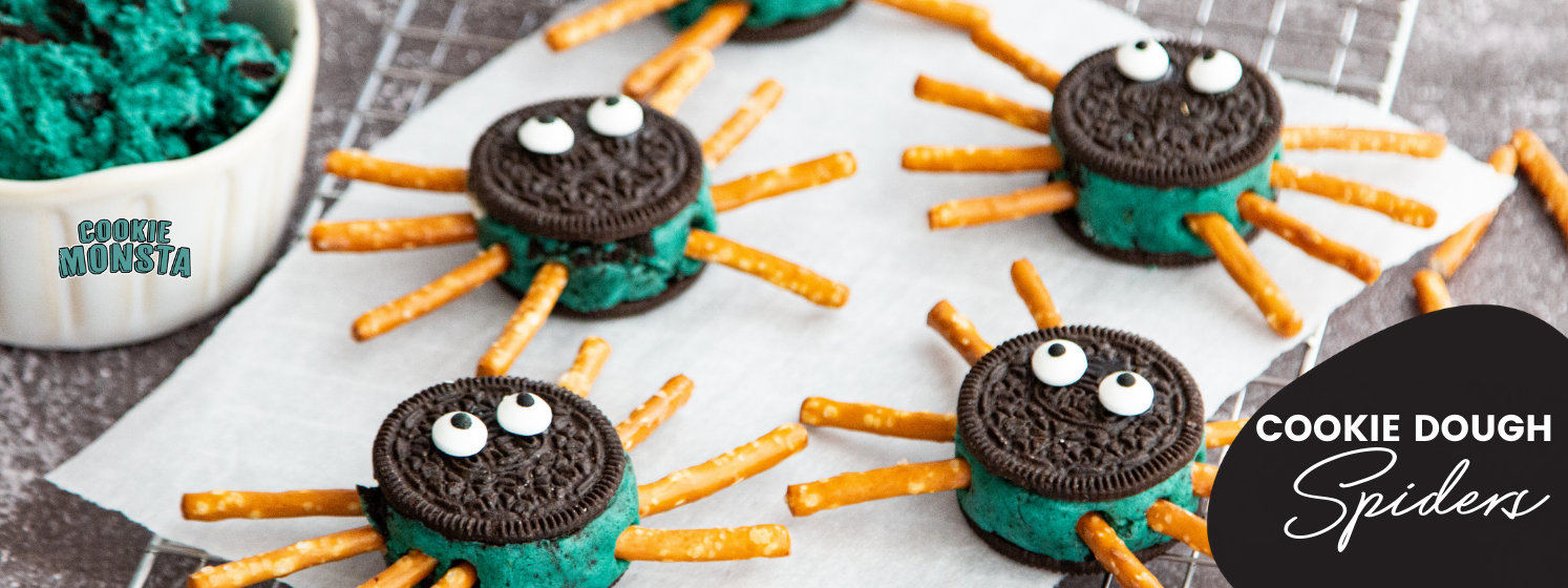 COOKIE DOUGH SPIDERS