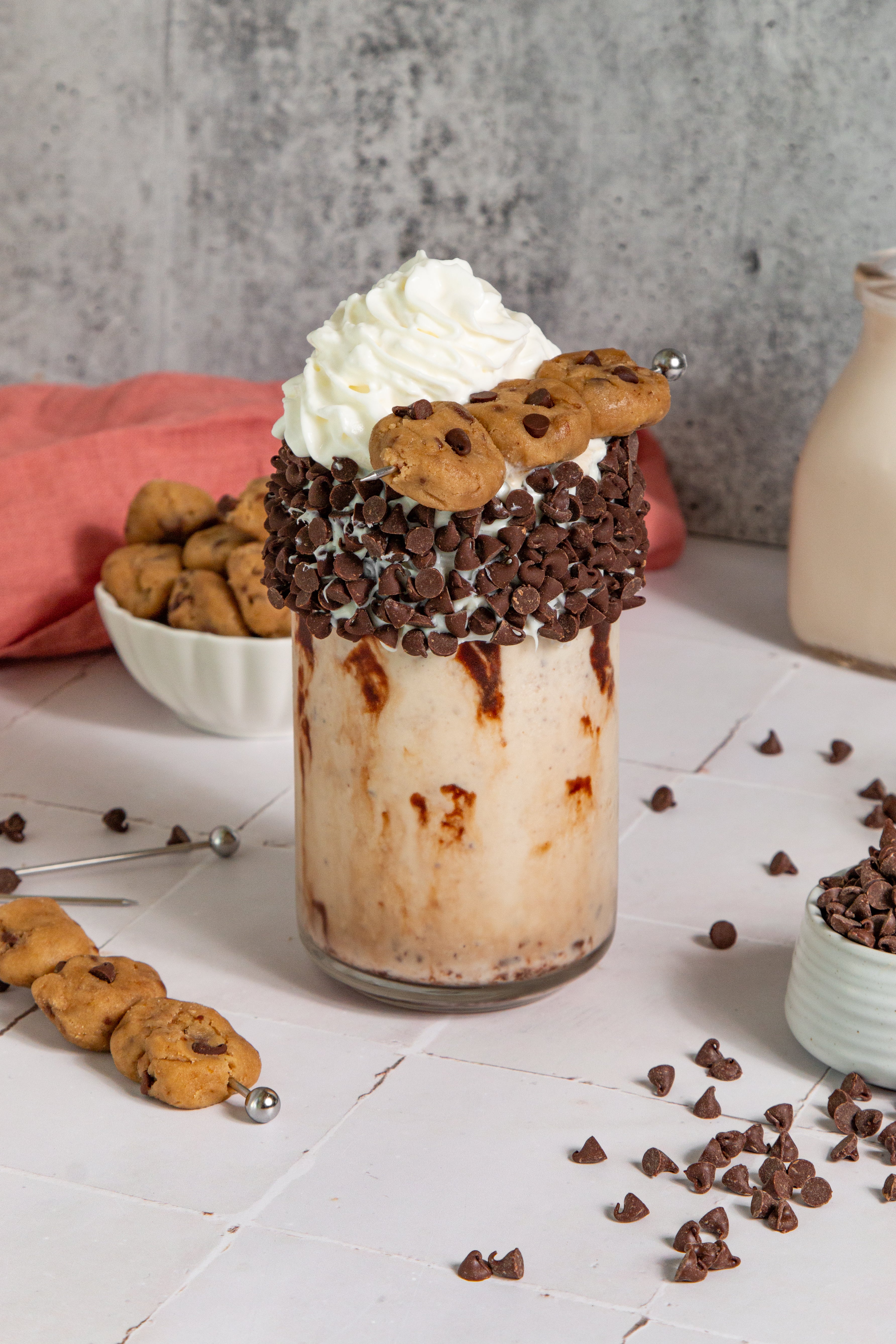 Doughp Cookie Dough Milkshake Recipe