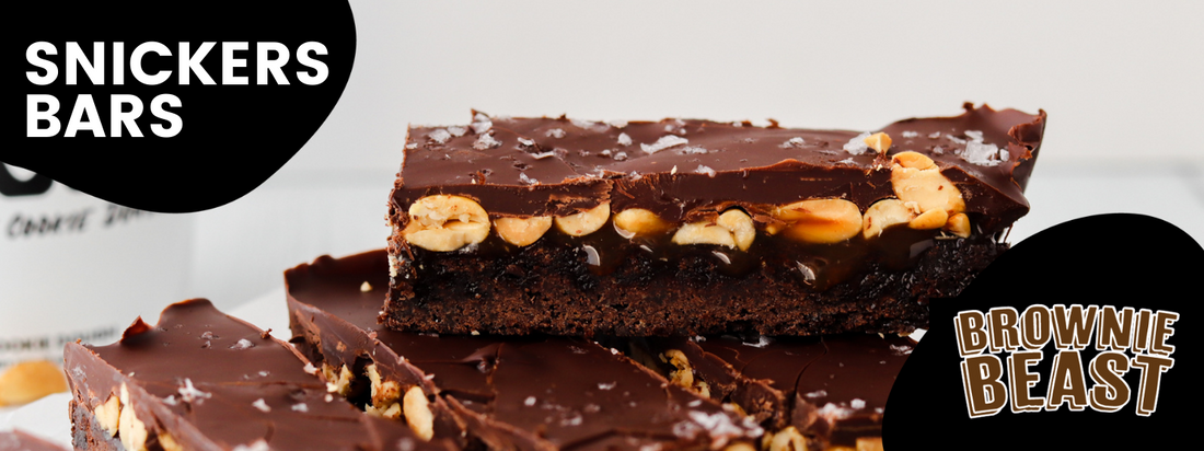 Brownie Beast Snickers Bar Recipe