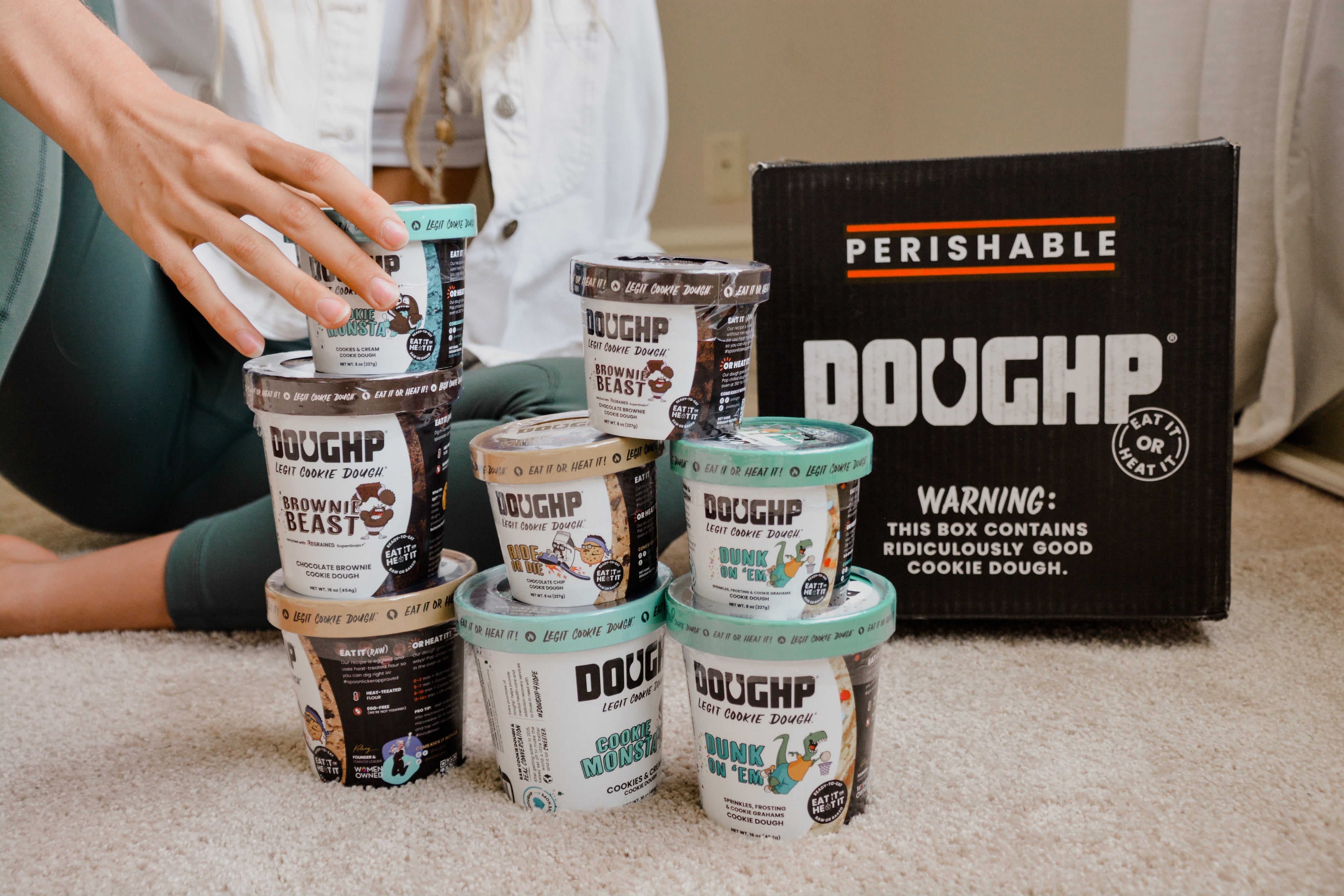 How to Indulge Big Time with Doughp's Cookie Dough