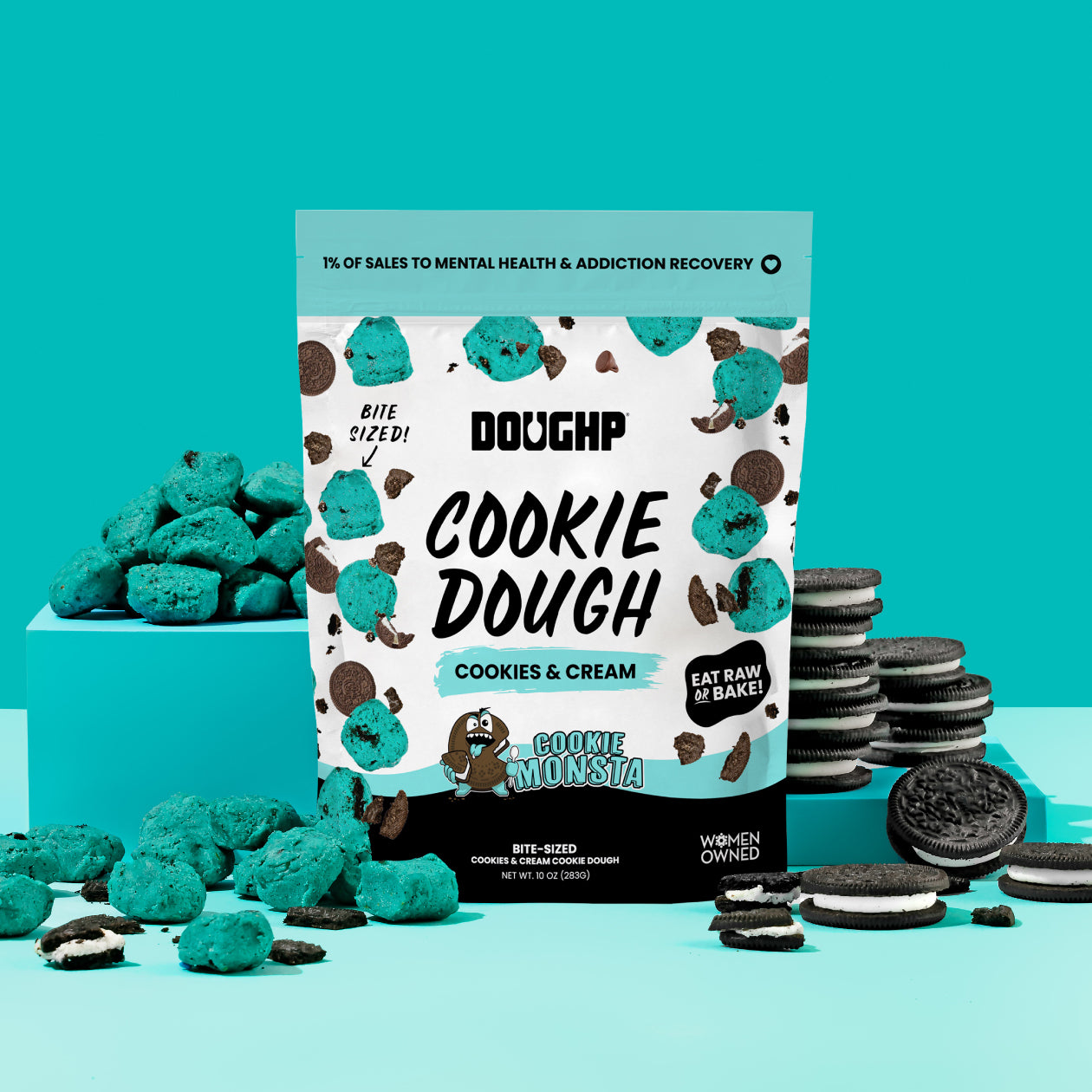 Cookie Dough Drops 4-Pack | Edible & Bakeable – Doughp Cookie Dough