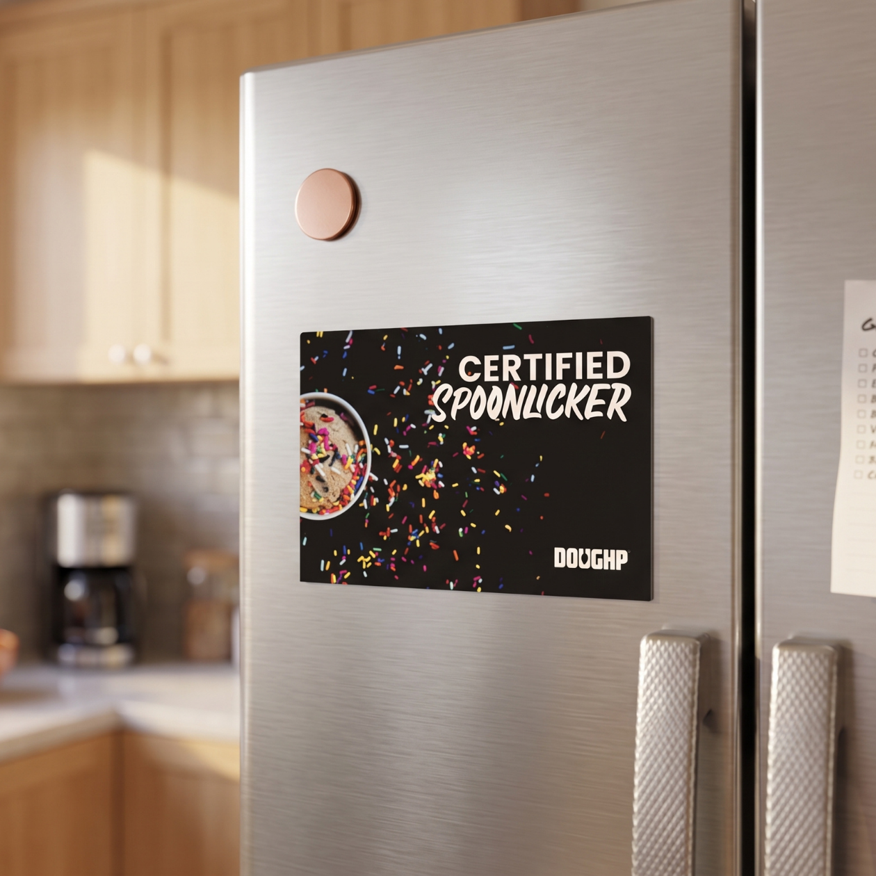 "Certified Spoonlicker" Fridge Magnet