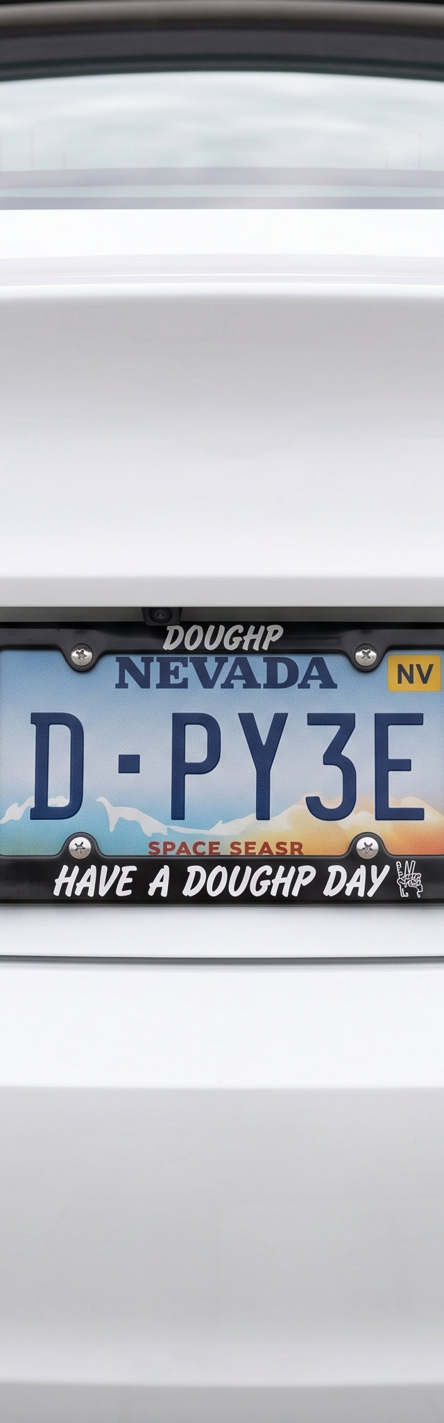 Doughp License Plate Frame