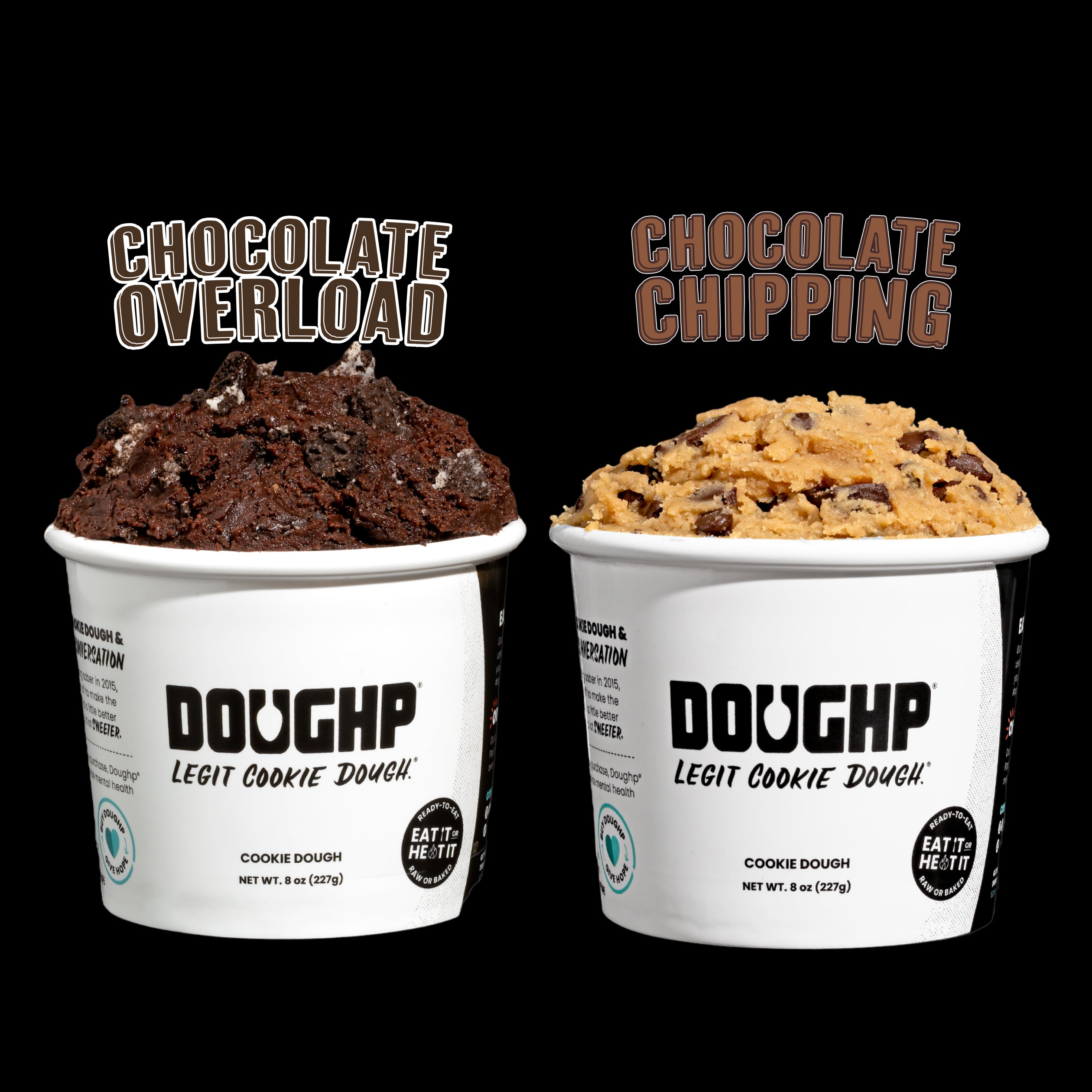 FREE DOUGH: Chocolate Overload + Chocolate Chipping