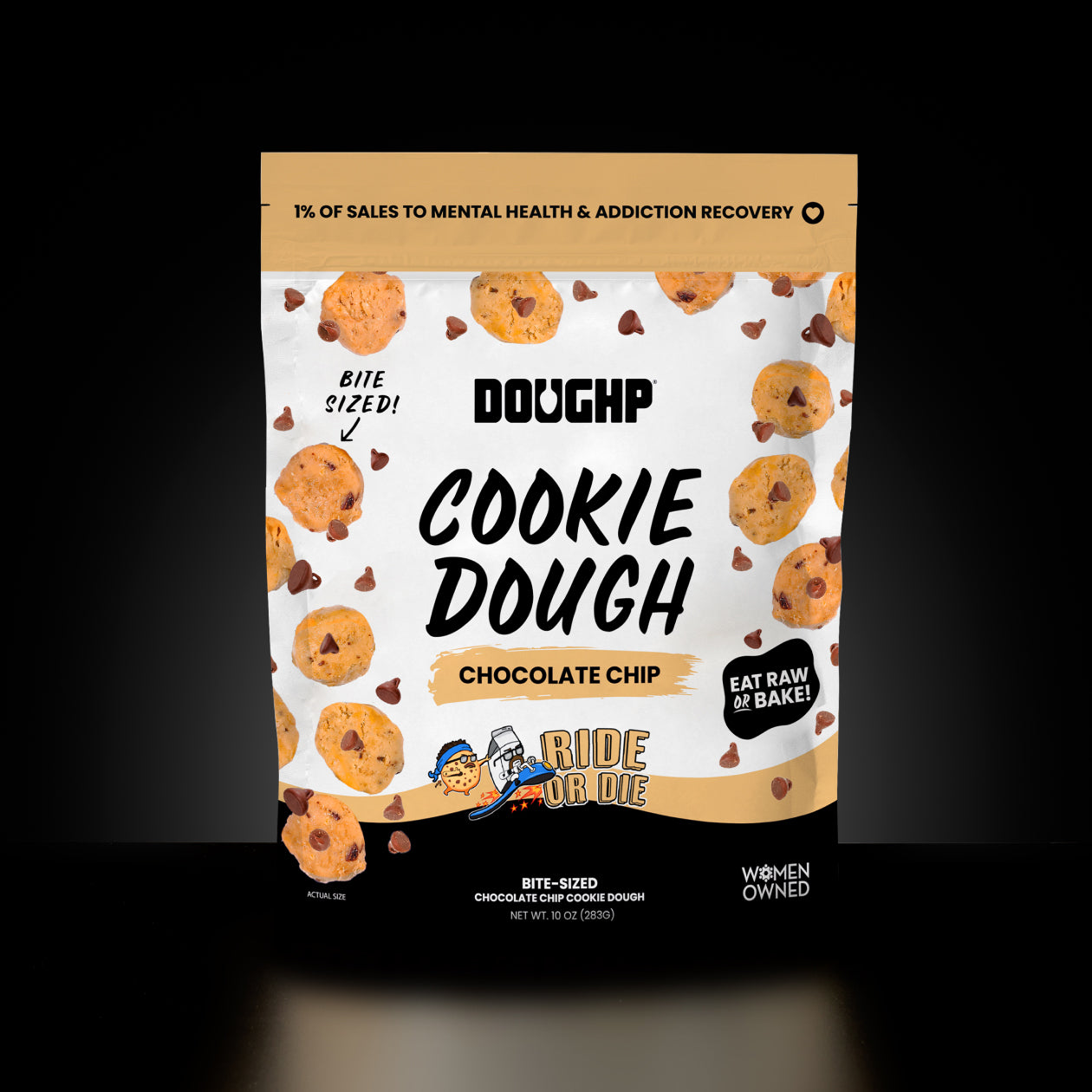 Ride or Die Cookie Dough Drops | Edible & Bakeable – Doughp Cookie