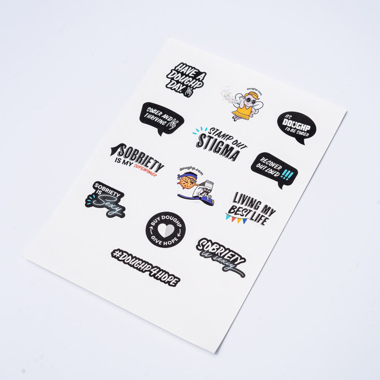 Sober sticker pack