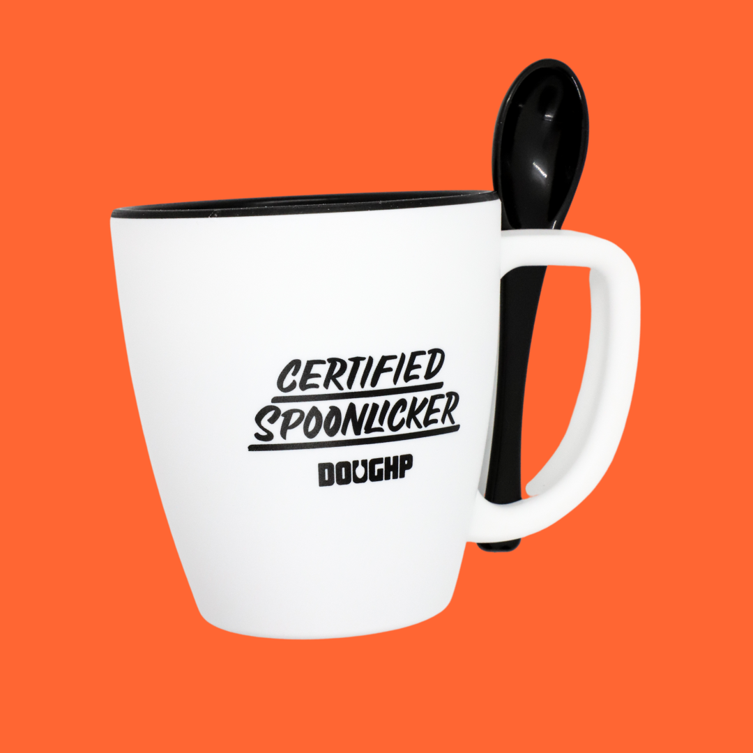 'Certified Spoonlicker' Mug & Spoon