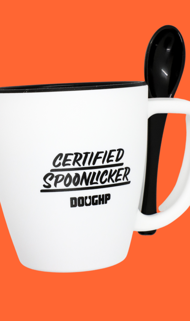 'Certified Spoonlicker' Mug & Spoon