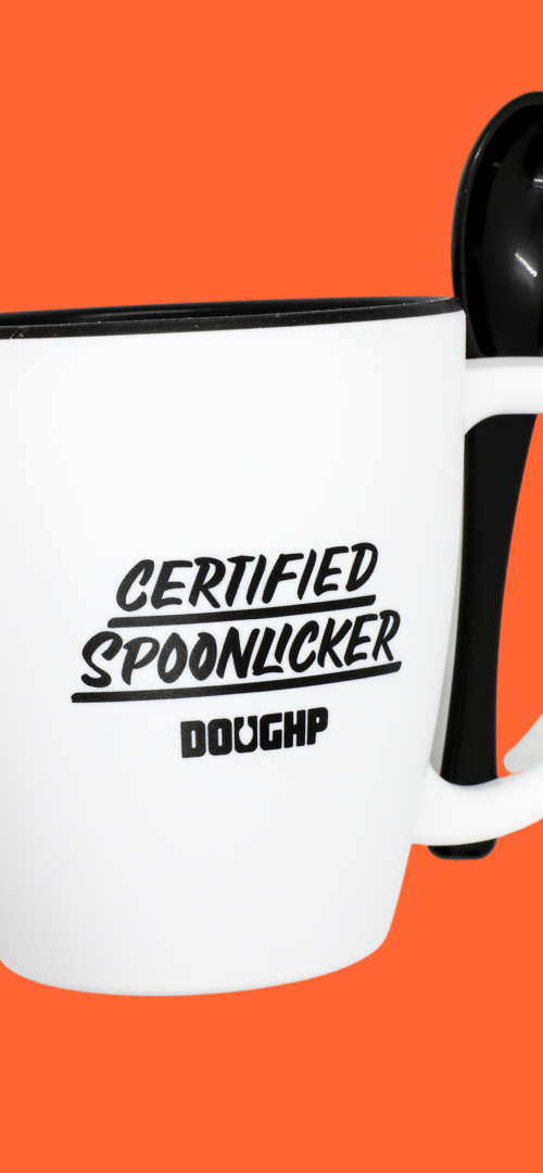 'Certified Spoonlicker' Mug & Spoon