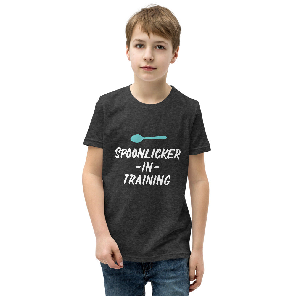 "Spoonlicker In Training" Youth Short Sleeve T-Shirt