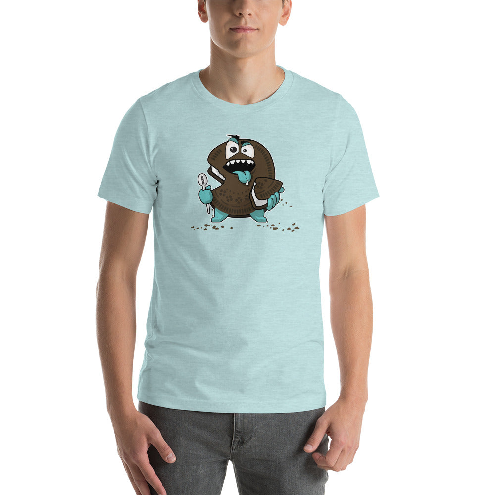 Cookie Monsta Short-Sleeve Unisex T-Shirt - Doughp Cookie Dough