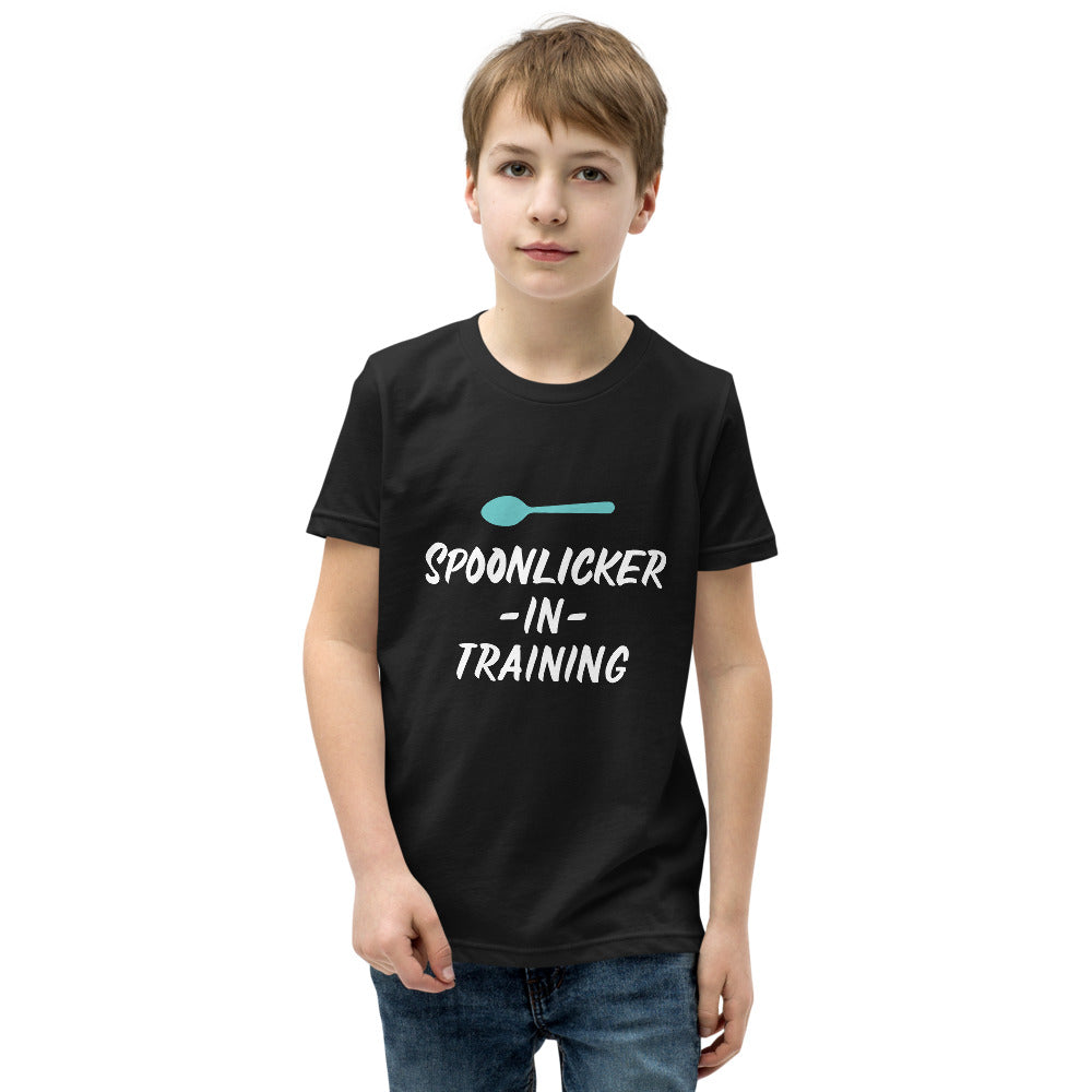 "Spoonlicker In Training" Youth Short Sleeve T-Shirt