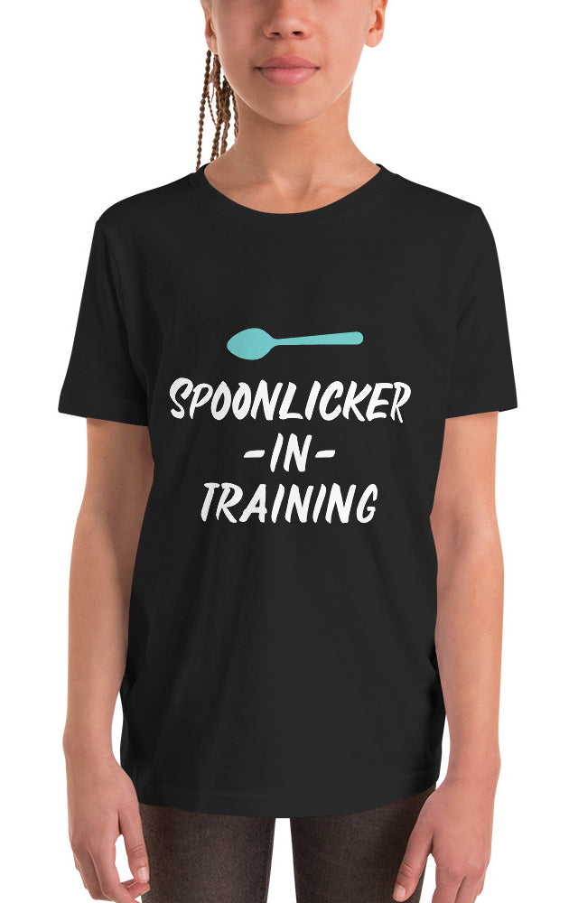 "Spoonlicker In Training" Youth Short Sleeve T-Shirt