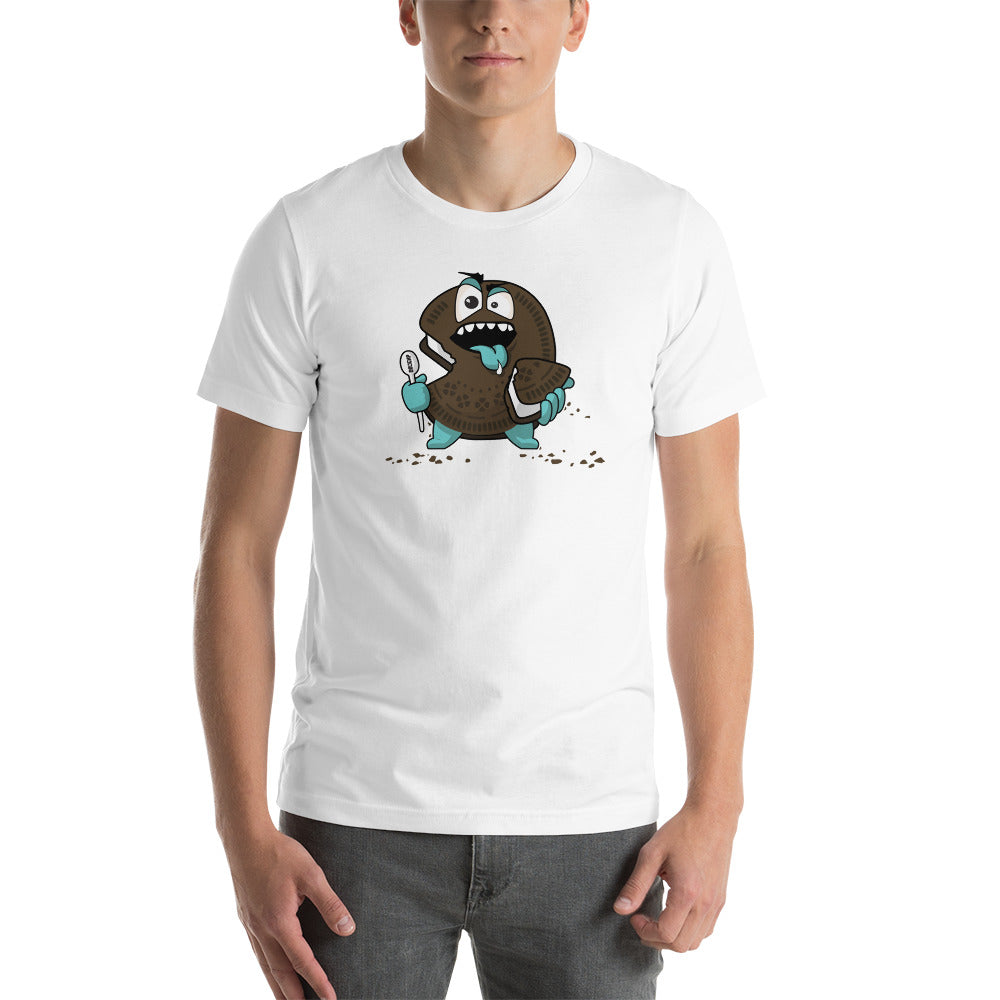 Cookie Monsta Short-Sleeve Unisex T-Shirt - Doughp Cookie Dough